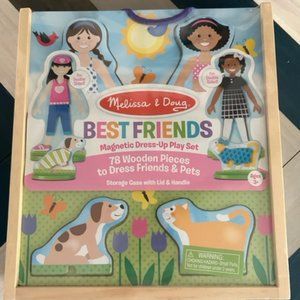 Melissa and Doug Best Friends Magnetic Dress Up Set
